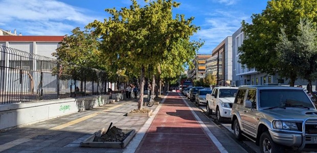 Συνεχίζονται τα έργα στην Ανθίμου Γαζή